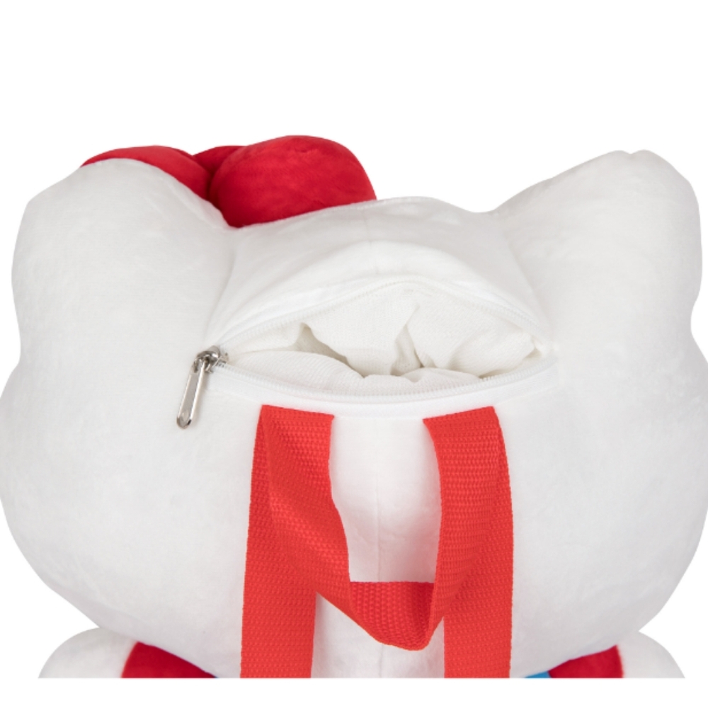 Hello Kitty 😻💖 Big Red Bow 15" Plush Backpack NWT - Picture 8 of 10